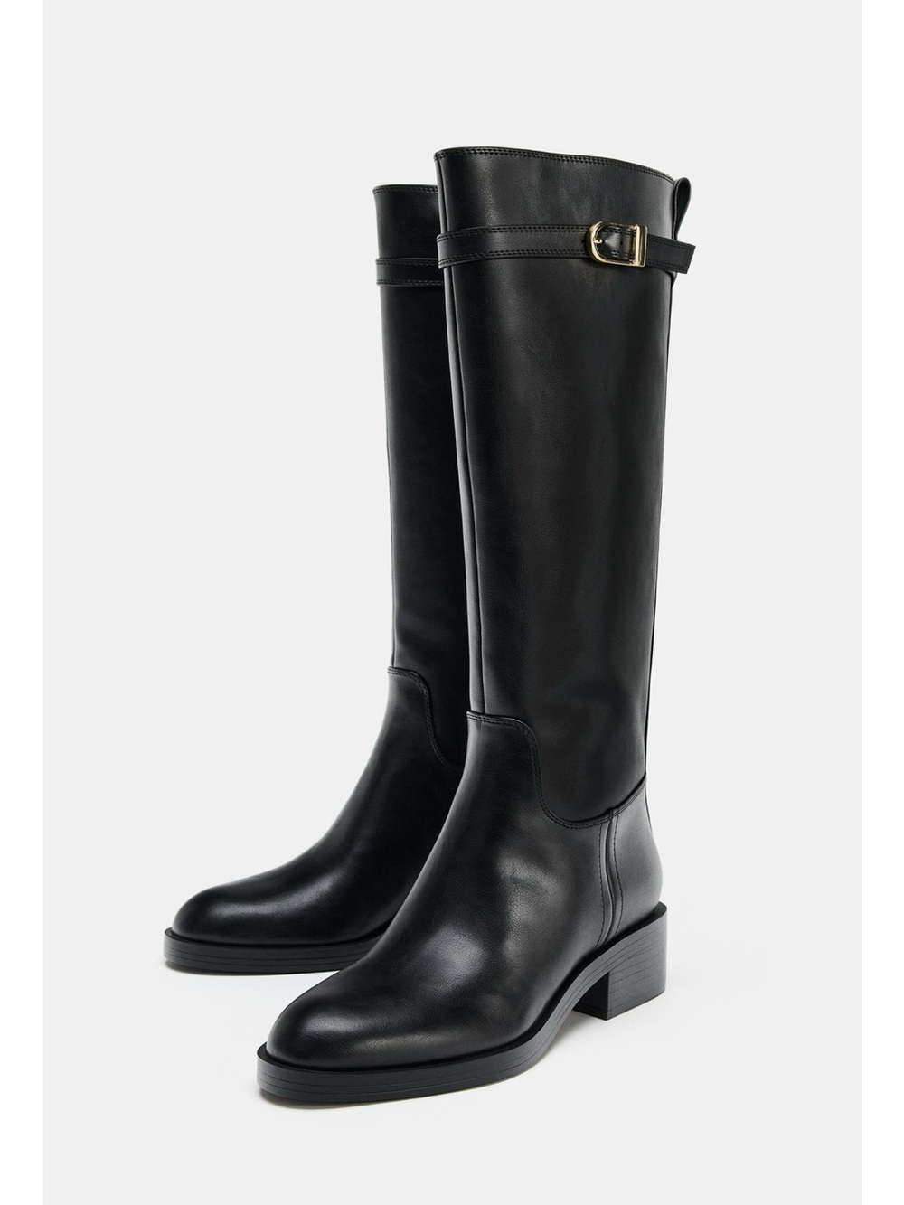 ZARA BUCKLED JODHPUR BOOTS